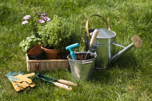Staff training and PPE used by Brentcross landscapers