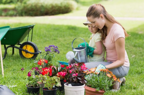 Inspection of landscaping work during complaint handling
